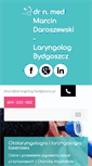 Mobile Screenshot of laryngolog-bydgoszcz.pl